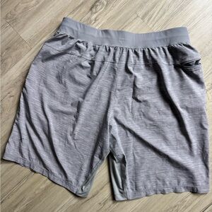Gray XL Lululemon Men's Athletic Shorts